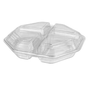 4 BÖLMELİ SEKİZGEN GIDA KABI