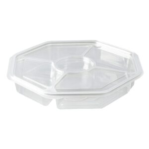 5 BÖLMELİ SEKİZGEN GIDA KABI